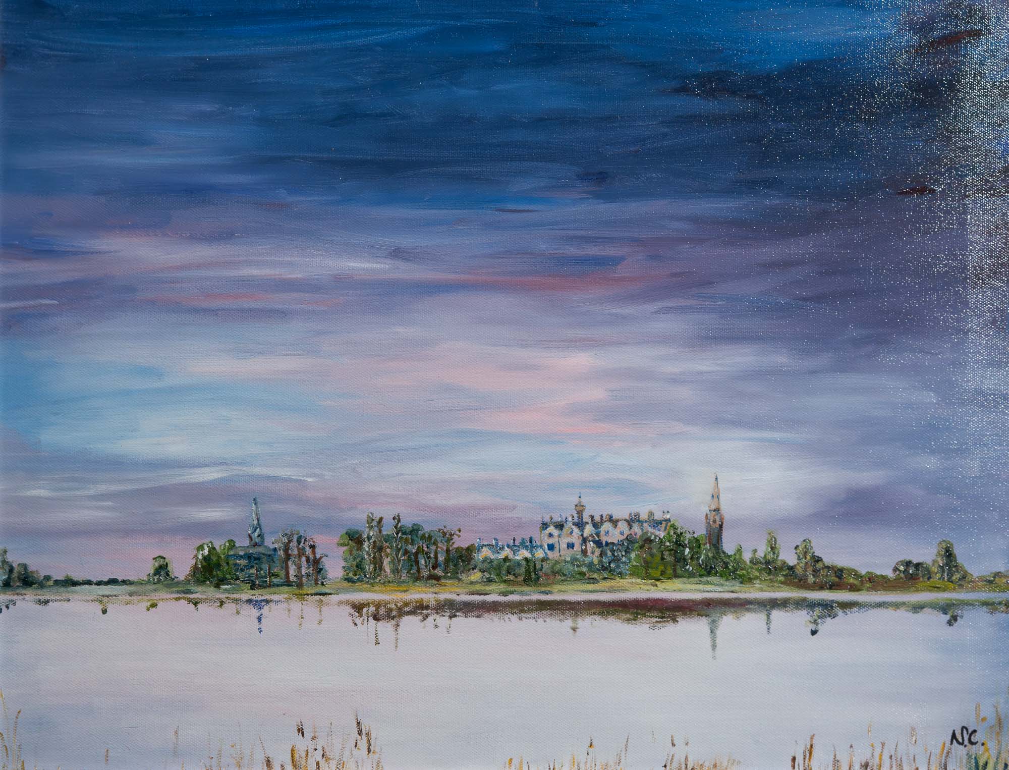 Dawn over Lurgan Park