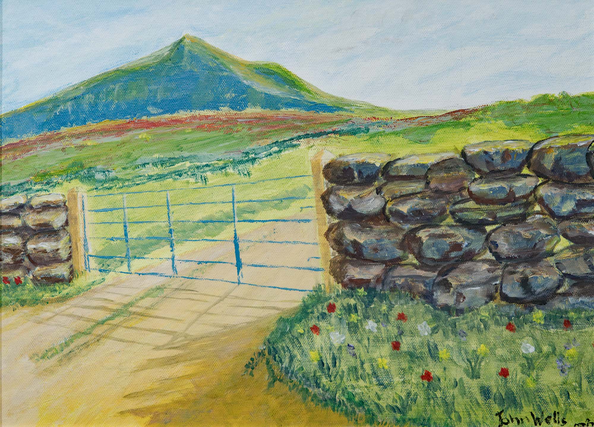 Slieve muck from Moyad Road