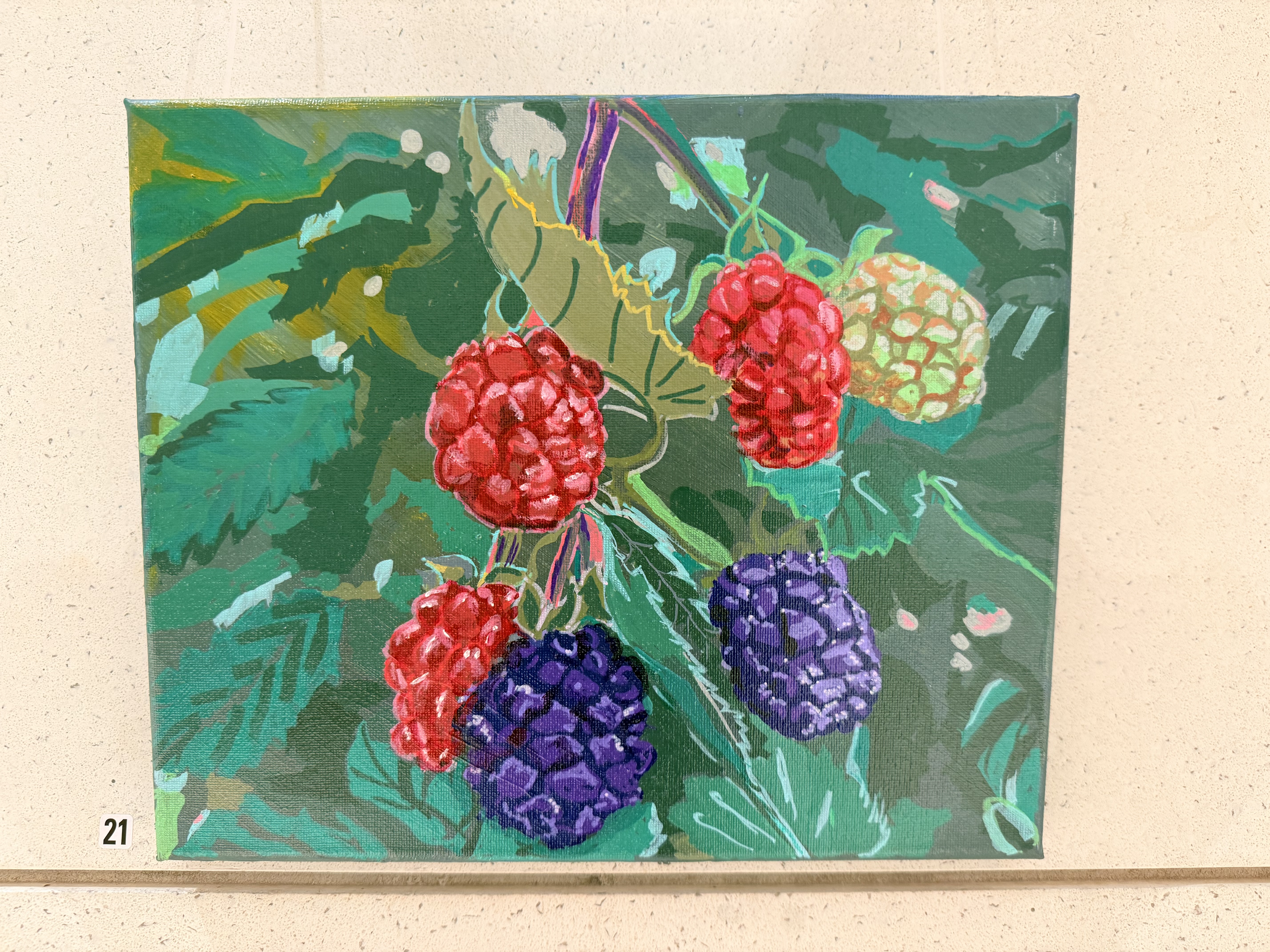 Under a Blackberry Bush